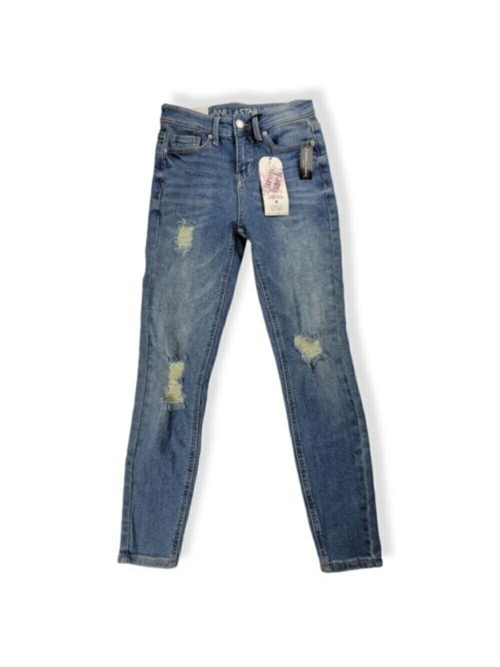 Vanilla Star  Distressed High Rise Skinny  Size 3 Juniors